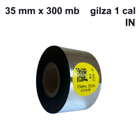 Taśma termotransferowa H-402 żywiczna do folii 35mm x 300mb IN