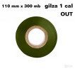 Taśma termotransferowa C-202 woskowo-żywiczna złota 110x300 OUT