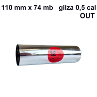 Taśma termotransferowa do bawełny E-202 woskowo-żywiczna premium 110mm x 74mb OUT