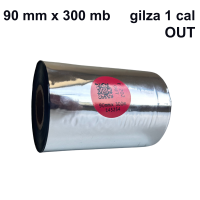 Taśma termotransferowa do bawełny E-202 woskowo-żywiczna premium 90mm x 300mb OUT