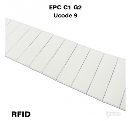 Etykieta RFID z gąbką – tag na numer startowy do pomiaru czasu w zawodach sportowych 