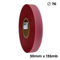 Poliuretan dwustronny transparentny różowy 30mm x 135mb premium