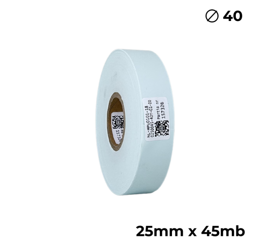 Poliuretan dwustronny miętowy 25mm x 45mb premium
