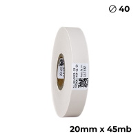 Poliuretan dwustronny kremowy 20mm x 45mb premium