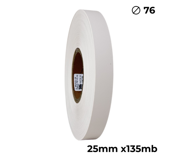 Poliuretan dwustronny kremowy 25mm x 135mb premium