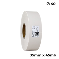 Poliuretan dwustronny kremowy 35mm x 45mb premium