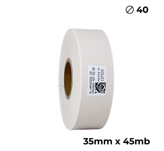 Poliuretan dwustronny kremowy 35mm x 45mb premium