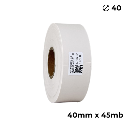 Poliuretan dwustronny kremowy 40mm x 45mb premium
