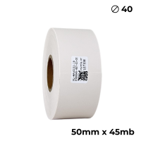 Poliuretan dwustronny kremowy 50mm x 45mb premium