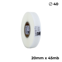 Poliuretan dwustronny transparentny matowy 20mm x 45mb premium