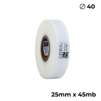 Poliuretan dwustronny transparentny matowy 25mm x 45mb premium