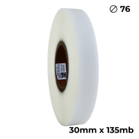 Poliuretan dwustronny transparentny matowy 30mm x 135mb premium