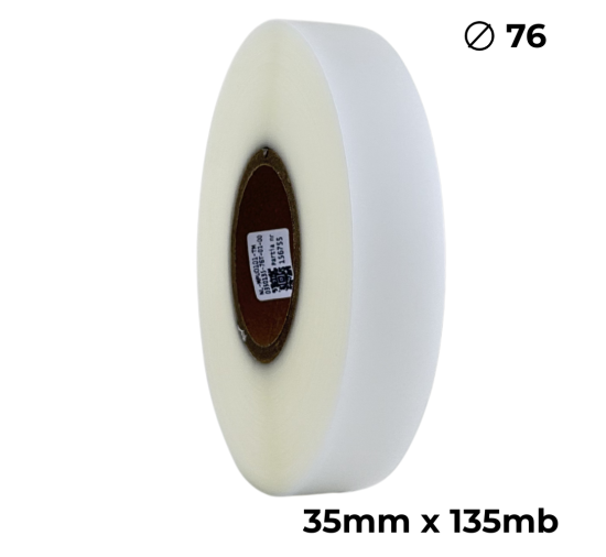 Poliuretan dwustronny transparentny matowy 35mm x 135mb premium