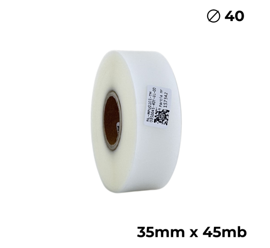 Poliuretan dwustronny transparentny matowy 35mm x 45mb premium