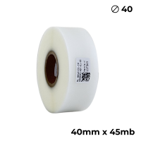 Poliuretan dwustronny transparentny matowy 40mm x 45mb premium