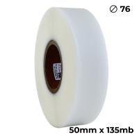 Poliuretan dwustronny transparentny matowy 50mm x 135mb premium