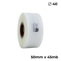 Poliuretan dwustronny transparentny matowy 50mm x 45mb premium