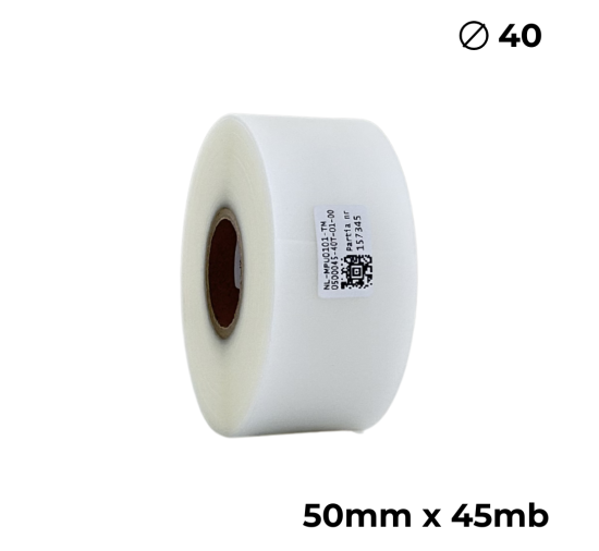 Poliuretan dwustronny transparentny matowy 50mm x 45mb premium Poliuretan dwustronny transparentny matowy 50mm x 45mb premium