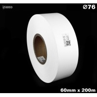 Taśma nylonowa dwustronna biała premium OekoTex 60mm x 200mb