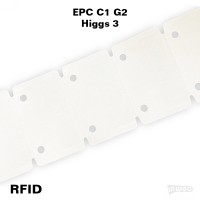 Zawieszka RFID wysokotemperaturowa, 85 x 55 x 0,5, EPC C1 G2, Higgs 3